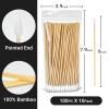 1000PCS Pointed Long Cotton Swabs with Durable Stem, Lint- Free Gun Cleaning Swabs Pure Cotton Tips for Gun Maintenance, Makeup, Pet Care, Equipment (6'' Detailed Work) view 2