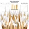 1000PCS Pointed Long Cotton Swabs with Durable Stem, Lint- Free Gun Cleaning Swabs Pure Cotton Tips for Gun Maintenance, Makeup, Pet Care, Equipment (6'' Detailed Work) view 4