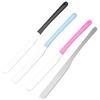 4 Pieces Stainless Steel Makeup Spatula Foundation Mixing Tool Eye Cream Spoon Beauty Scoop Makeup Beauty Spoons Cosmetic Skincare Spatula for Home Beauty Salon Use, Random Color view 1