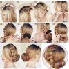 Miskall Donut Hair Bun Maker 7 Pieces Ring Style Bun Maker Set with Hair Bun Makers 5 Pieces Hair Elastic Bands 10 Pieces Hair Pins view 3