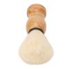 2 Pack Men Shaving Brush, Durable Synthetic Beard Brush with Wood Handle, Fast Lather Beard Foam Brush for Face Grooming, Skin Friendly Beard Care Shaving Cream Brush for Home Salon view 4