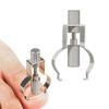 Ingrown Nail Corrector Ingrown Toenail Lifter Ingrown Toenail Tool Toe Clamp Stainless Steel Professional Foot Care Tool Toenail Clamp for Paronychia (Silver) view 1
