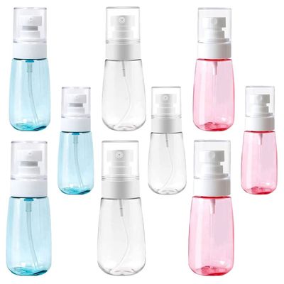 LALAFINA 9pcs Fine Mist Spray Bottles Multi-functional Travel Empty Spray Bottles for Perfume Essential Oils and Liquids Compact Portable for Travel Outdoor and Daily Use