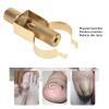 Brrnoo Nail Care Preparations Ingrown Nail Corrector Ingrown Toenail Lifter Ingrown Toenail Tool Toe Clamp Stainless Steel Professional Foot Care Tool Toenail Clamp for Paronychia (Gold) view 4
