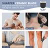 Keyshine Electric Body Hair Trimmer for Men: Waterproof 2-in-1 Groin Hair Trimmer for Beard Hair Chest Hair Armpit Hair Legs Hair Pubic Hair (Black-2) view 3