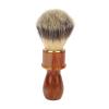 Pilipane Shaving Brush, Shaving Brush, Men's Shaving Brush Home Hair Salon Ergonomic Gum Handle Soft Hair Shaving Brush Face Care Tool view 1