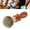 Pilipane Shaving Brush, Shaving Brush, Men's Shaving Brush Home Hair Salon Ergonomic Gum Handle Soft Hair Shaving Brush Face Care Tool view 4