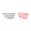 2Pcs Makeup brush cleansing pad, Foldable Silicone Makeup Brush Cleansing Pad, Foldable Makeup Brush Cleansing Bowl for Makeup Brush and Makeup Sponge view 2