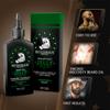 Bossman Men's Grooming Kit: Hand Held Boar & Nylon Bristle Brush and Beard Oil Jelly view 3