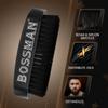 Bossman Men's Grooming Kit: Hand Held Boar & Nylon Bristle Brush and Beard Oil Jelly view 4