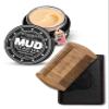 Bossman MUDstache Wax for Men 1 oz + Sandalwood Comb  Strong 24-Hour Hold Wax + Pocket Size Comb with Protective Case - Made in USA view 1