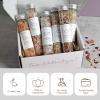 Handmade Bath Salt Gift Set 6 Pack, All Natural, Scented with Essential Oils, Gift for Women view 4
