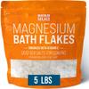 Magnesium Flakes for Bath - Magnesium Chloride Flakes - Dead Sea Salts for Soaking - Enhanced with Vitamin C Crystals, 5.0 LBS view 1