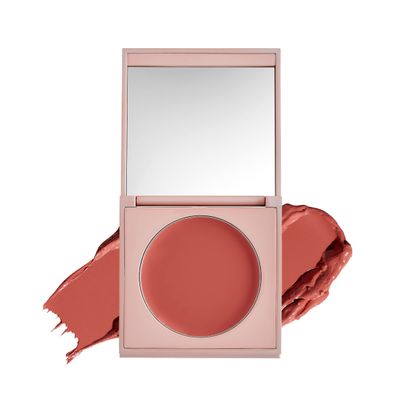 Sigma Beauty Cream Blush Hydrating Cream Blush for Cheeks and Lips, Lightweight, Buildable Sheen Formula with Nourishing Ingredients (Pashmina, Salmon Rose Sheen)