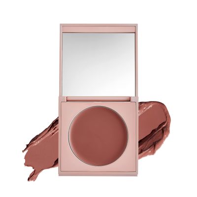 Sigma Beauty Cream Blush Hydrating Cream Blush for Cheeks and Lips, Lightweight, Buildable Sheen Formula with Nourishing Ingredients (Cor-de-Rosa, Earthy Rose Sheen)