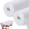 Buryeah 2 Rolls 100 Pcs Disposable Massage Table Paper Roll 32" x 71" Spa Bed Sheets Non-woven Exam Table Sheets Paper Covers for Massage Spa Beauty Salon Waxing Exam(White) view 1