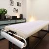 Buryeah 2 Rolls 100 Pcs Disposable Massage Table Paper Roll 32" x 71" Spa Bed Sheets Non-woven Exam Table Sheets Paper Covers for Massage Spa Beauty Salon Waxing Exam(White) view 4