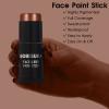 BOBISUKA Brown Face and Body Paint Stick, Chocolate Brown Eye Black Stick for Sports, Waterproof Oil-based Painting Kit for Halloween SFX Camo Cosplay Special Effects Costume Parties Makeup view 2
