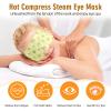 Serfeymi 22 Packs Steam Eye Mask, Warming Eye Mask Promote Sleep Eye Patch Self-Heating, Disposable Eye SPA Heated Eye Mask for Dry Eyes, Dark Circles, Tired Eyes, Eye Fatigue (Upgraded Chamomile) view 3