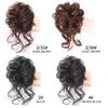 Vsadsau Synthetic Chignon Messy Scrunchies Elastic Band Hair Bun Curly Updo Hairpiece High Temperture Hair Extension view 3