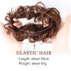 Vsadsau Synthetic Chignon Messy Scrunchies Elastic Band Hair Bun Curly Updo Hairpiece High Temperture Hair Extension view 4
