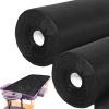 Buryeah 2 Rolls 100 Pcs Disposable Massage Table Paper Roll 32" x 71" Spa Bed Sheets Non-woven Exam Table Sheets Paper Covers for Massage Spa Beauty Salon Waxing Exam(Black) view 1