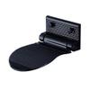 jojomis Shower Foot Rest, Heavy Duty Aluminum Alloy Foldable Foot Rest Step for Shaving Legs - Black view 1