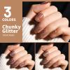 Teenitor 576Pcs Short Square Press On Nails Kit with Matte, Glossy, Glitter, and French Designs view 2