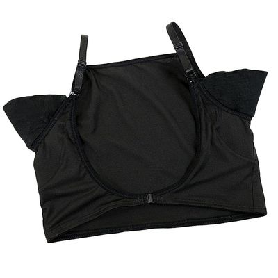jojomis T-Shirt Shape Sweat Pads Washable - Black L