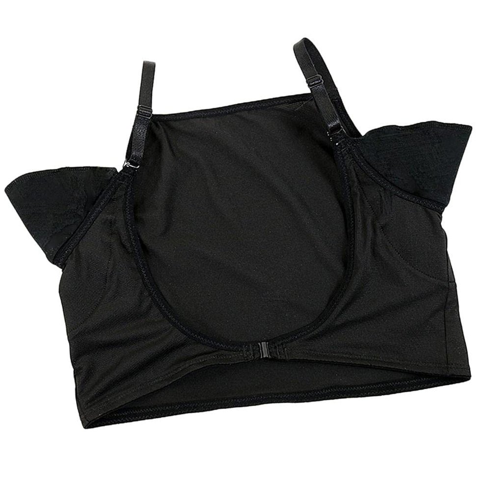 jojomis T-shirt Shape Sweat Pads Washable - Black M