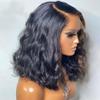 Jnymell Short Loose Wave HD Invisible Lace Front Wigs Human Hair 180% Density Full 13X6 Lace Frontal Brazilian Virgin Hair Wigs Highlight For Woman Pre Plucled Bleached Knots Glueless Wigs 10Inch view 2