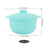 Beaupretty Wax Pot Replacement Lid Wax Pot Replacement Wax Warmer Liner Non-stick Wax Pot for Hair Remover Machine Green Waxing Pot Replacement Lid view 2