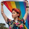10 Sheets Pride Day Temporary Tattoo for Men Women LGBT Rainbow Flag Print Fake Tattoos Stickers Face Body Arm Waist Decoration Gay Waterproof Rainbow Stickers view 3