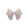 Bow Hair clips Purple color Handmade Hair Barrettes Accessories for Women Girls view 1