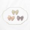 Bow Hair clips Purple color Handmade Hair Barrettes Accessories for Women Girls view 3