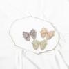 Bow Hair clips Purple color Handmade Hair Barrettes Accessories for Women Girls view 4