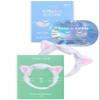 I DEW CARE Hydrogel Eye Patch - Starlit Kitten, 5 EA + Face Wash Headband - White Cat, 1 Count Bundle view 1