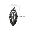 FRCOLOR 5pcs Large Floral Banana Hair Clips Creative Hairpins for Women Girls Non-slip Hair Accessories for Parties Weddings Everyday Use view 2