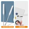 Beaupretty 1set Acrylic Makeup Mixing Palette Spatulas Cosmetic Tray for Blending Pigments and Foundations and Reusable for Professional and Home Use view 4
