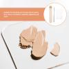 Beaupretty 1set Stainless Steel Makeup Mixing Palette Spatula Professional Cosmetic Tray for Foundation Nail Art DIY Mixing Easy to Clean for Beauty Shops Home Use view 3