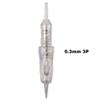 30pcs/Pack Disposable Cartridge Tattoo Needles Sterilized Permanent Makeup Needles for Micropigmentation Device Tattoo Machine for Powder Brows Permanent Make Up Shading (3P) view 2