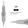 30pcs/Pack Disposable Cartridge Tattoo Needles Sterilized Permanent Makeup Needles for Micropigmentation Device Tattoo Machine for Powder Brows Permanent Make Up Shading (3P) view 3