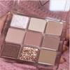 Kayswang 9 colors glitter eyeshadow palette makeup palette matte high pigment color cream texture natural eye shadow powder eye shadow palette in autumn and winter long lasting and waterproof (purple) view 1