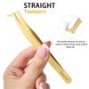 Etercycle High Precision Lash Tweezers Set - Includes 3 Stainless Steel Eyelash Tweezers for Classic Individual and Volume Lash Extensions. Complete with Storage Box view 4