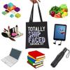 WCGXKO Cruise Trip Gift Cruise Bachelorette Party Favor Totally Ship Faced Zipper Makeup Bags Travel Toiletry Bag Accessories (Faced tote black) view 3