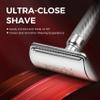 ZOMCHI Double Edge Safety Razor for Men & Women,[New Version 2.0 ] Metal Razor with 10 Double Edge Safety Razor Blades, Single Blade Razor with Stand  Noble Silver view 2