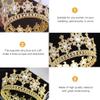 GIENEX Crowns for Women, Queen Tiara Headband Crystal Rhinestone Hair Decor for Lady Girl Bridal Bride Princess Prom Birthday Wedding Pageant Halloween Costume Party view 4
