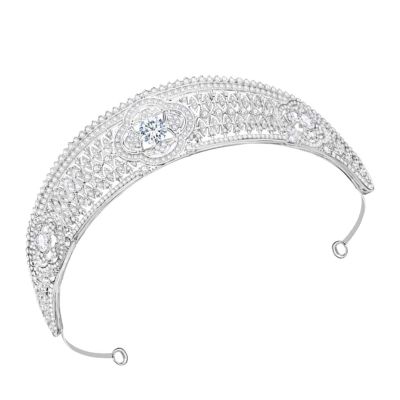 GIENEX Crowns for Women, Princess Queen Vintage Crown Tiaras, Girls Adult Bridal Hair Accessories Gifts for Birthday Wedding Prom, Bridal Party, Pageant, Halloween Christmas Costume - Silver