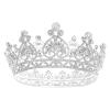 GIENEX Tiara Wedding Tiaras and Crowns for Women,Rhinestone Queen Tiara for Women Princess Crown Birthday Tiara Headbands for Wedding Prom Bridal Party Halloween Costume view 2