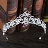 GIENEX Gold Crystal Tiara Crowns for Women Girls Princess Elegant Crown Women's Headbands Bridal Wedding Prom Birthday Party Headbands for Women view 2
